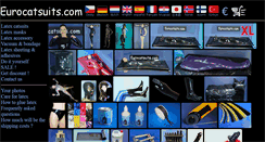 Desktop Screenshot of eurocatsuits.com