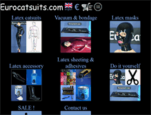 Tablet Screenshot of eurocatsuits.com